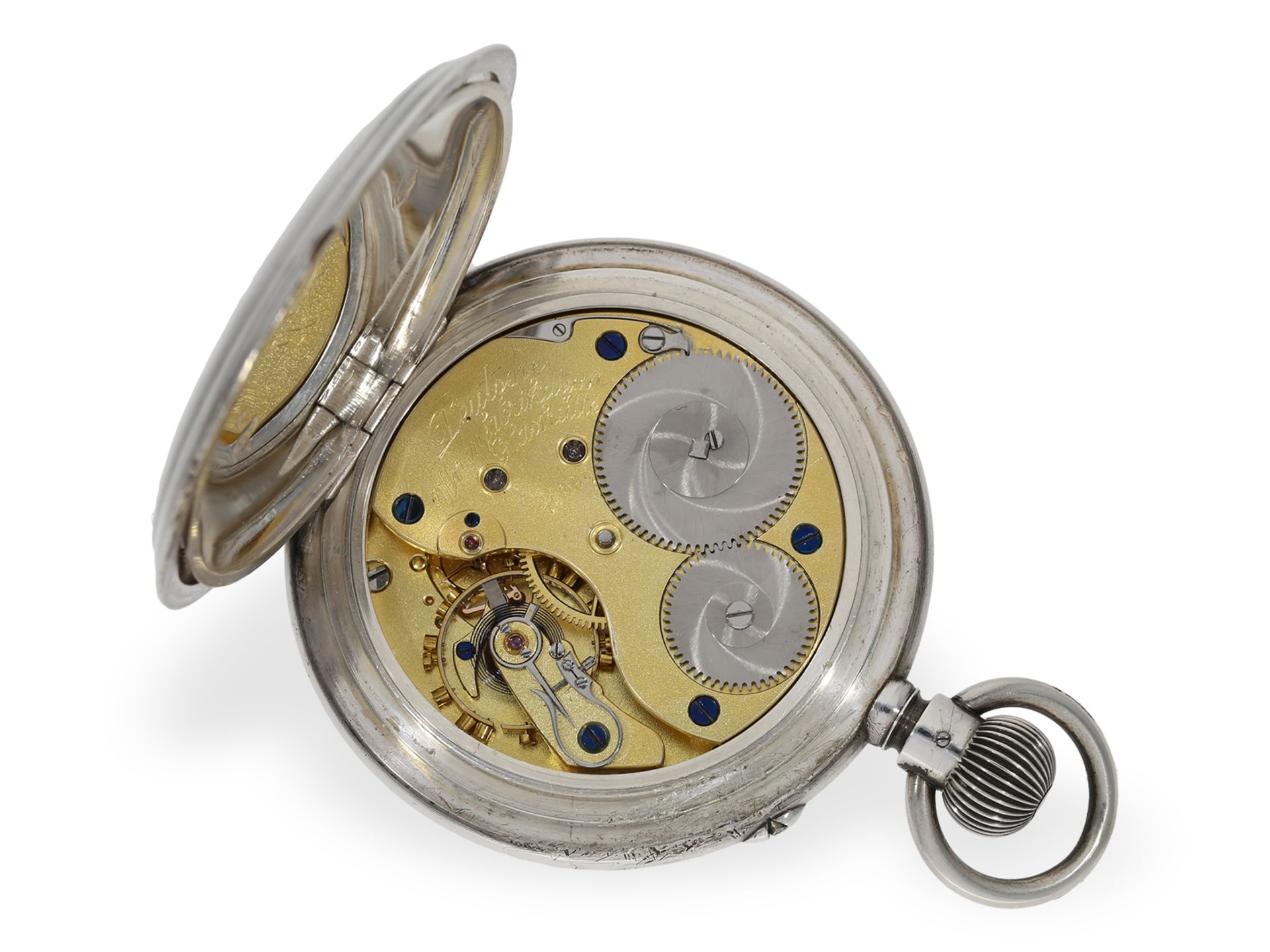 Pocket watch: large deck watch by A. Lange & Söhne, Glashütte ca. 1920 - Image 2 of 5