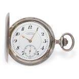 Taschenuhr: hervorragend erhaltene A. Lange & Söhne Savonnette von 1923