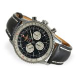 Armbanduhr: moderner großer Breitling Navitimer Chronograph, REF AB012721, Stahl, Full Set, 2016