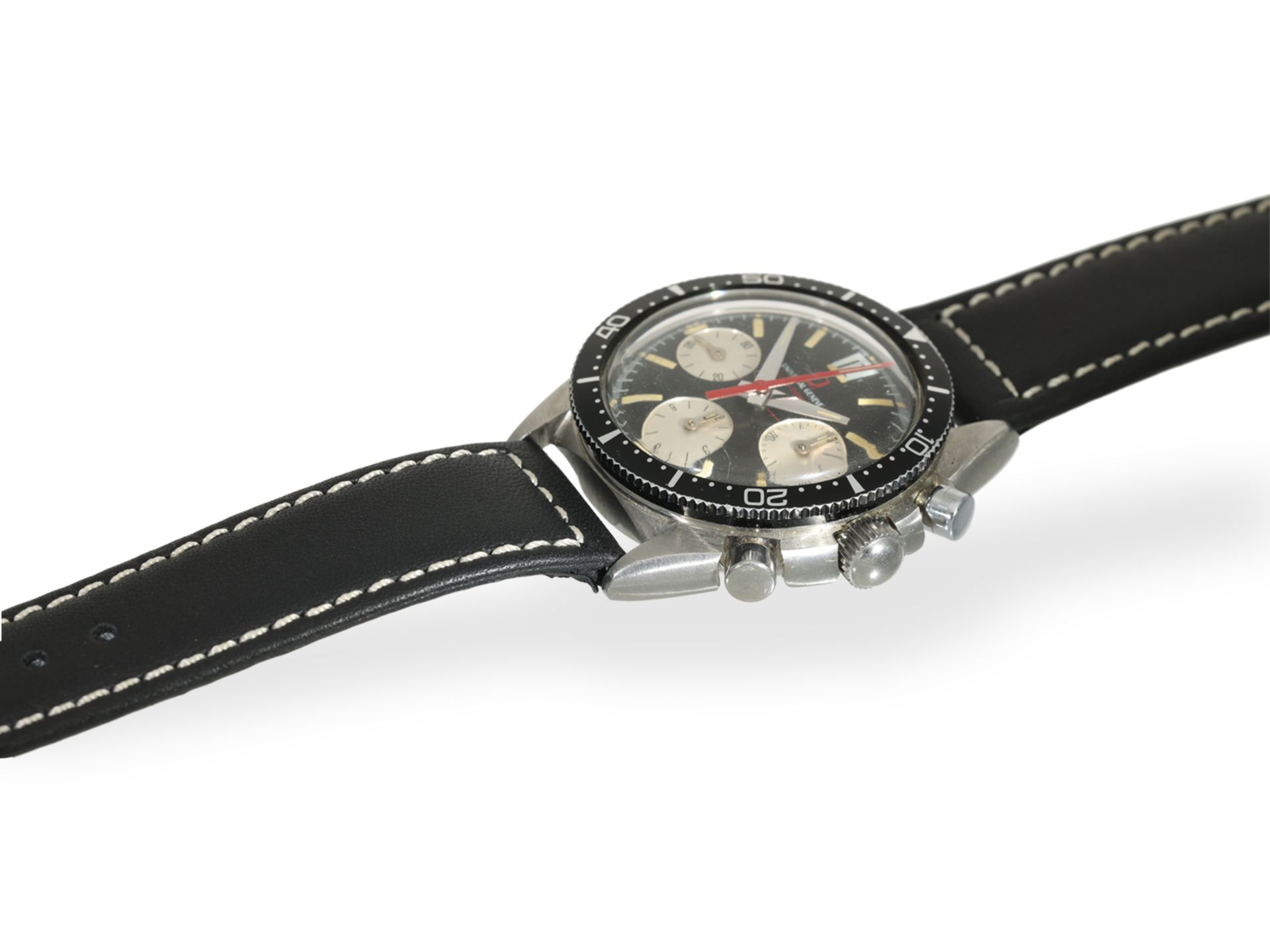 Wristwatch: vintage Sport Chronograph Universal Geneve Space Compax REF 885104/01, ca. 1970 - Image 5 of 6