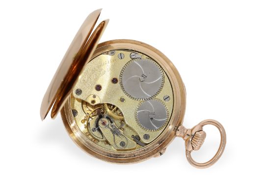 Taschenuhr: Glashütter Präzisionstaschenuhr, Julius Assmann No. 14065, um 1900 - Bild 2 aus 6