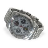 Armbanduhr: Chronograph GMT Porsche Design Modell "911 GT2", Limited Edition Nr. 014/199, 2000-2010