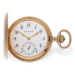 Taschenuhr: hochwertiges Ankerchronometer Alpina Union Horlogere Biel-Geneve-Glashütte, um 1910