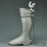 Zinnstiefel von Schuhmacher-Gesellen, Deutschland, Biberach, um 1800