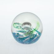 Paperweight Rainbows Selkrik Glass Schottland 2002.