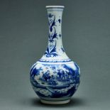 Flaschenvase im Ming Stil, China