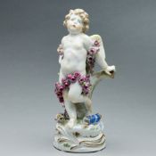 Gefesselter Amor - Paul Helmig. Meissen 1850-1924.