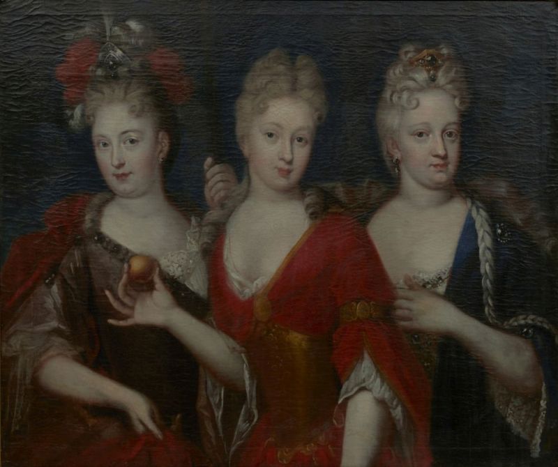 Das Urteil des Paris (Die drei Töchter des Gouverneurs der Festung von Hamlen, Franz von Wendt) - Image 2 of 2