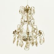 6flg. Deckenlampe im Barock Stil