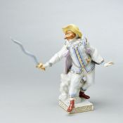 Coviello aus der Commedia dell'arte. Meissen 1993.