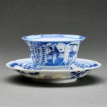 Teeschale und Untertasse, China, Qing-Dynastie, 18. Jahrhundert