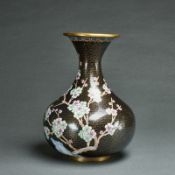 Cloisonné Vase, China, 20. Jahrhundert