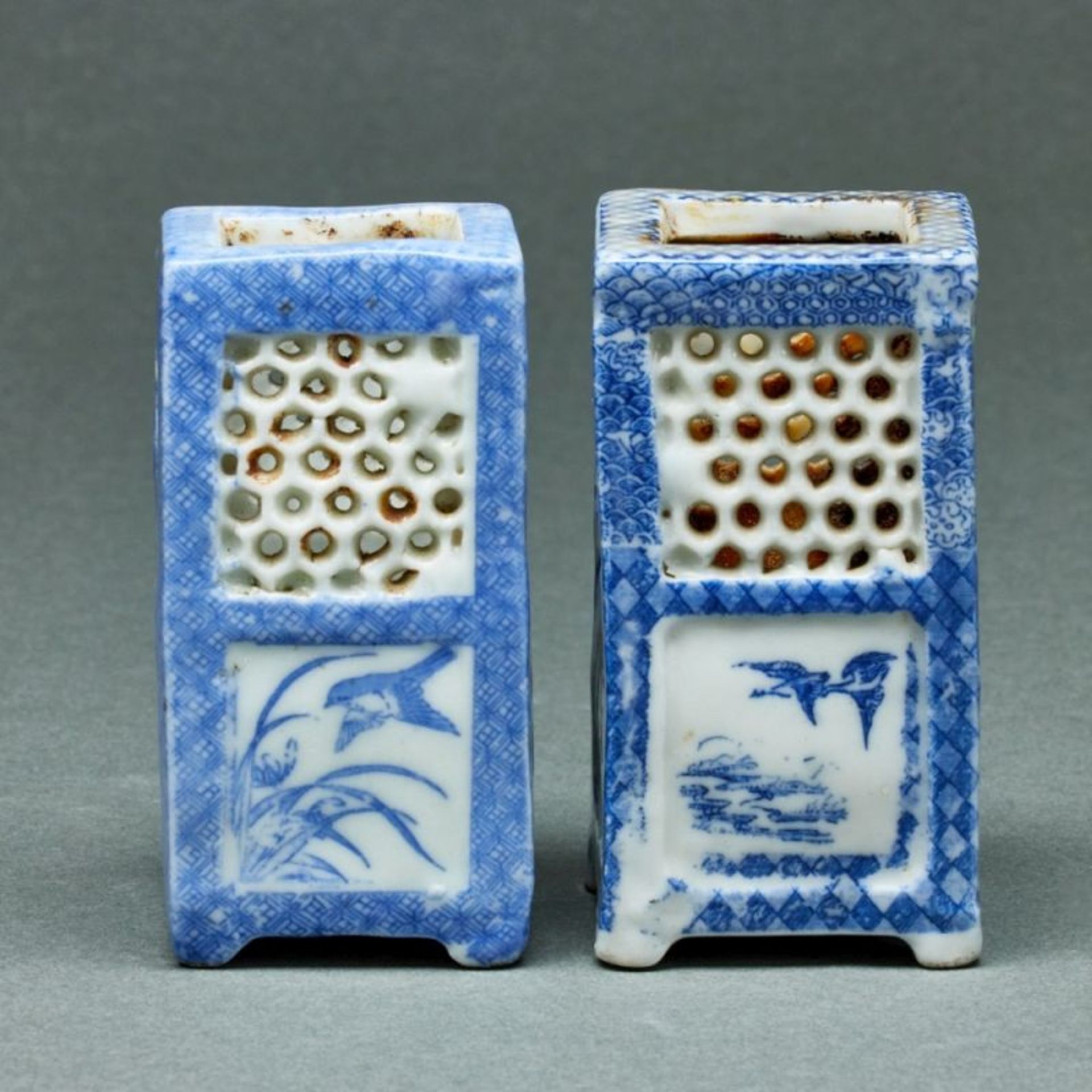 Zwei Tintenfässer, China, Qing-Dynastie, 19. Jahrhundert - Image 2 of 2