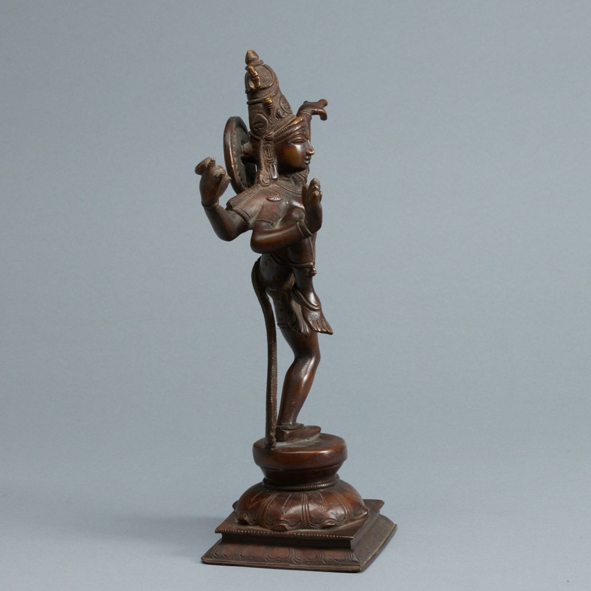 Tanzende Shiva, Indien, 20. Jahrhundert - Bild 2 aus 3