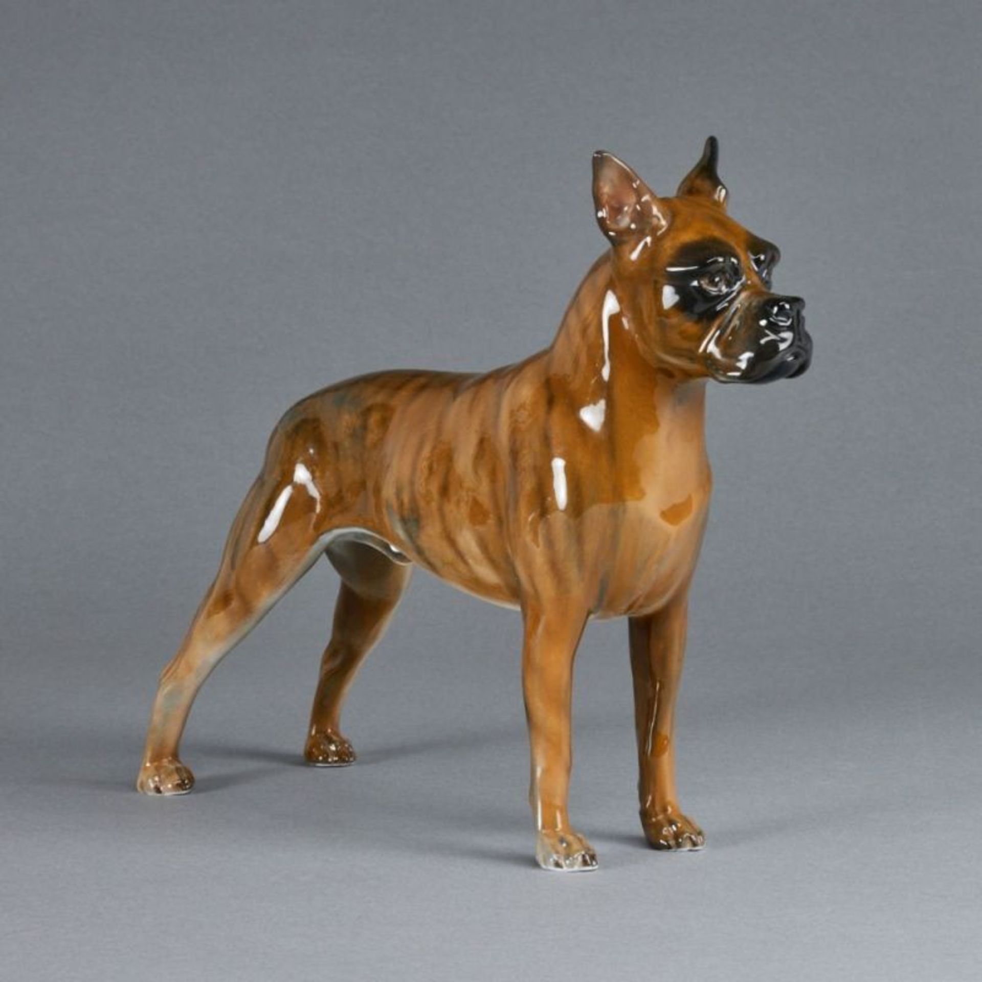 Boxer - Fritz Heidenreich. Rosenthal 1960. - Image 2 of 2