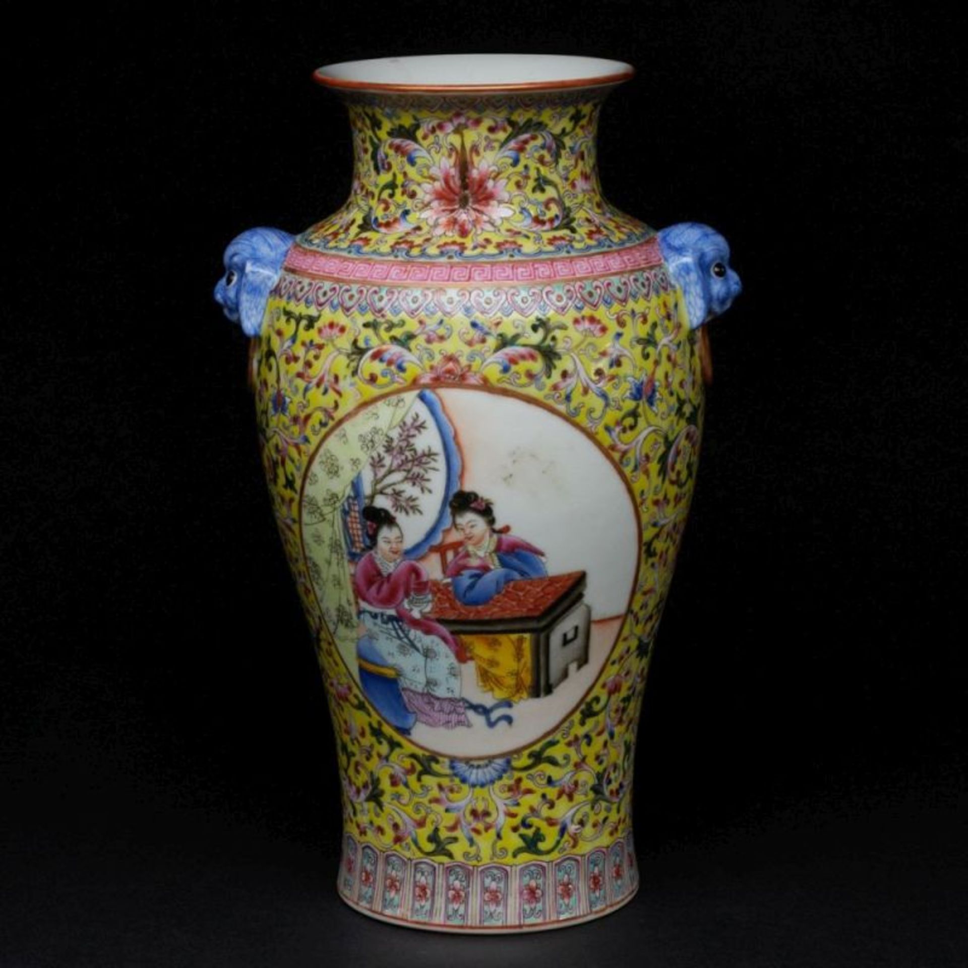 Balustervase, China, Anfang 20. Jahrhundert - Bild 2 aus 4