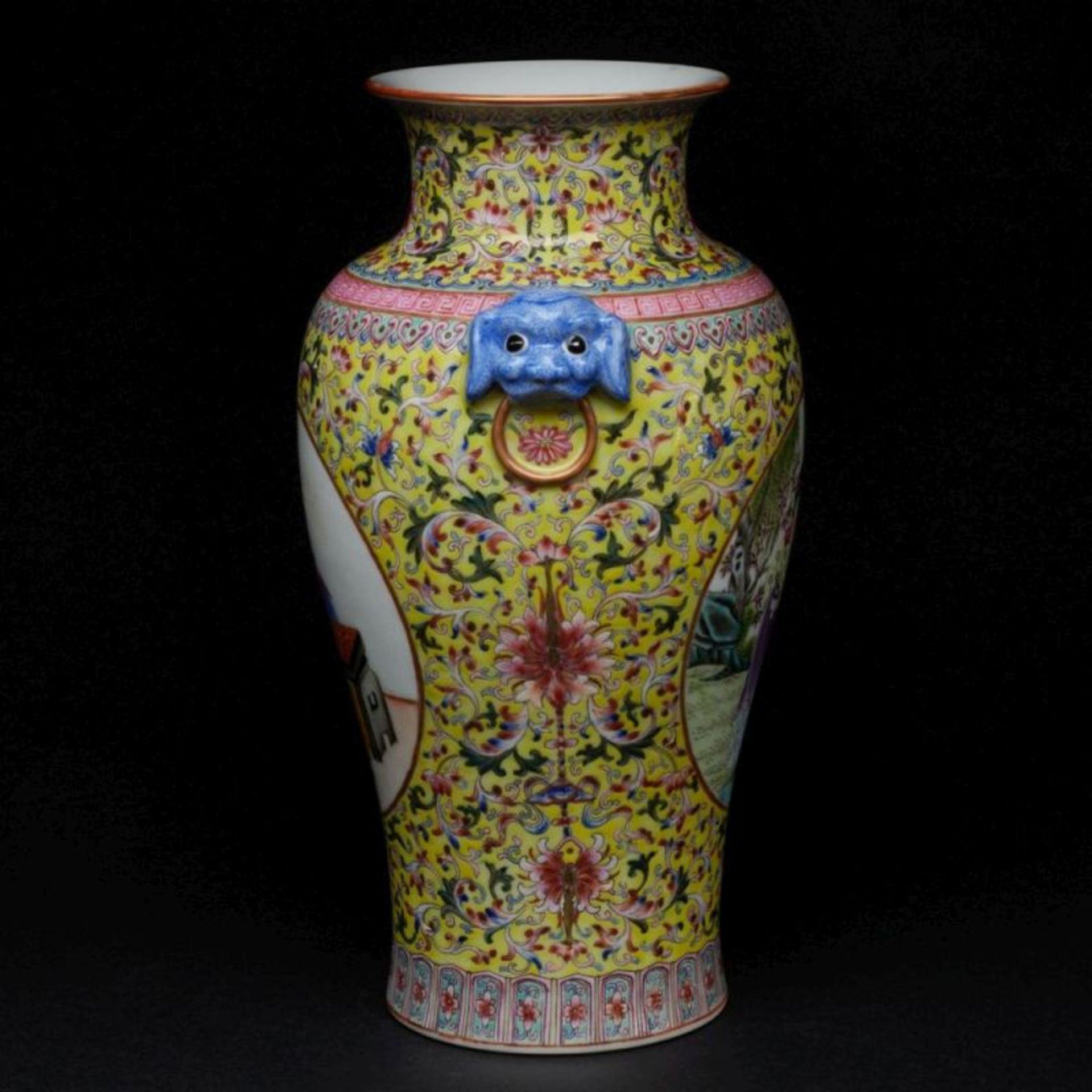 Balustervase, China, Anfang 20. Jahrhundert - Bild 3 aus 4