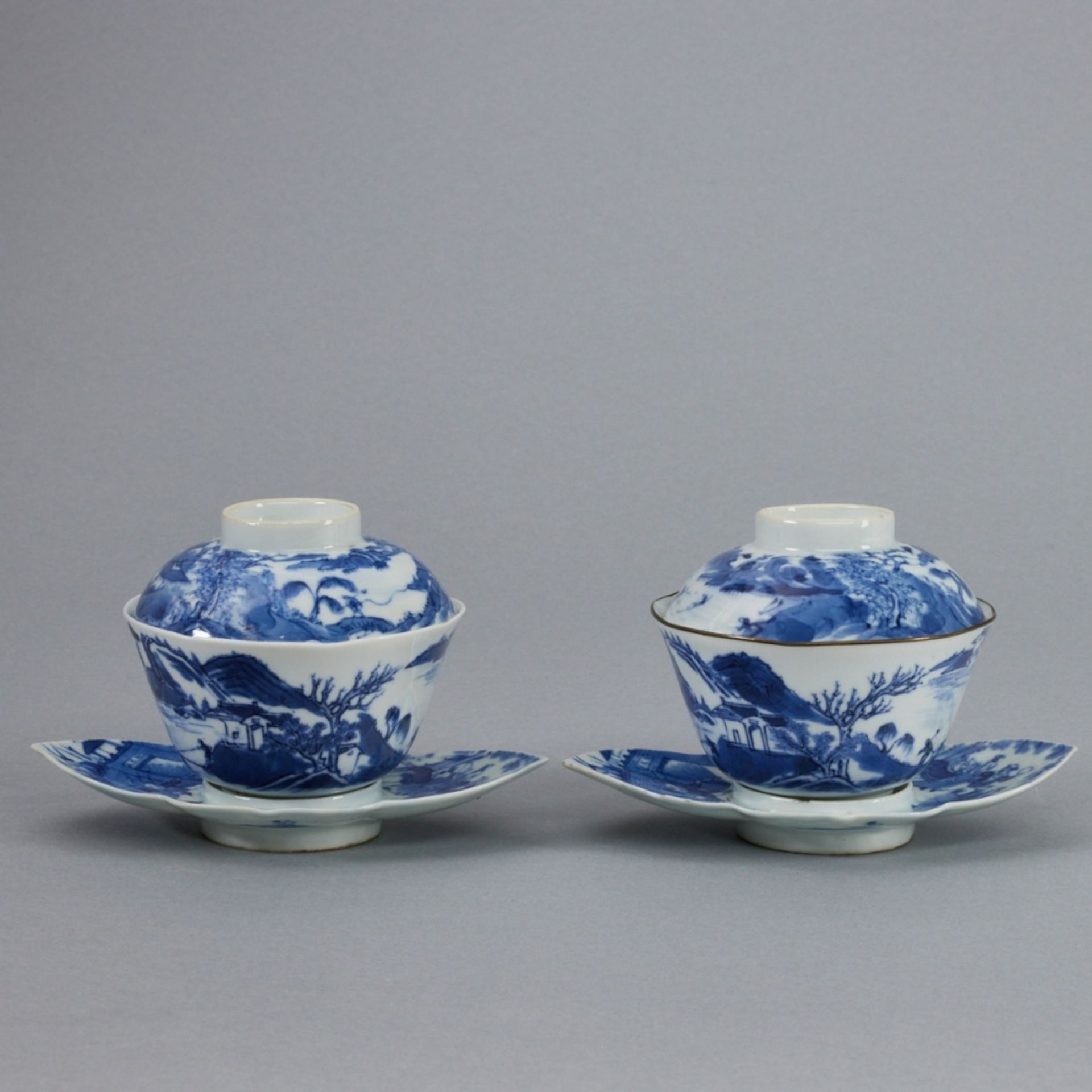 2 Teesets, China, Qing Dynastie, um 1800 - Bild 2 aus 3