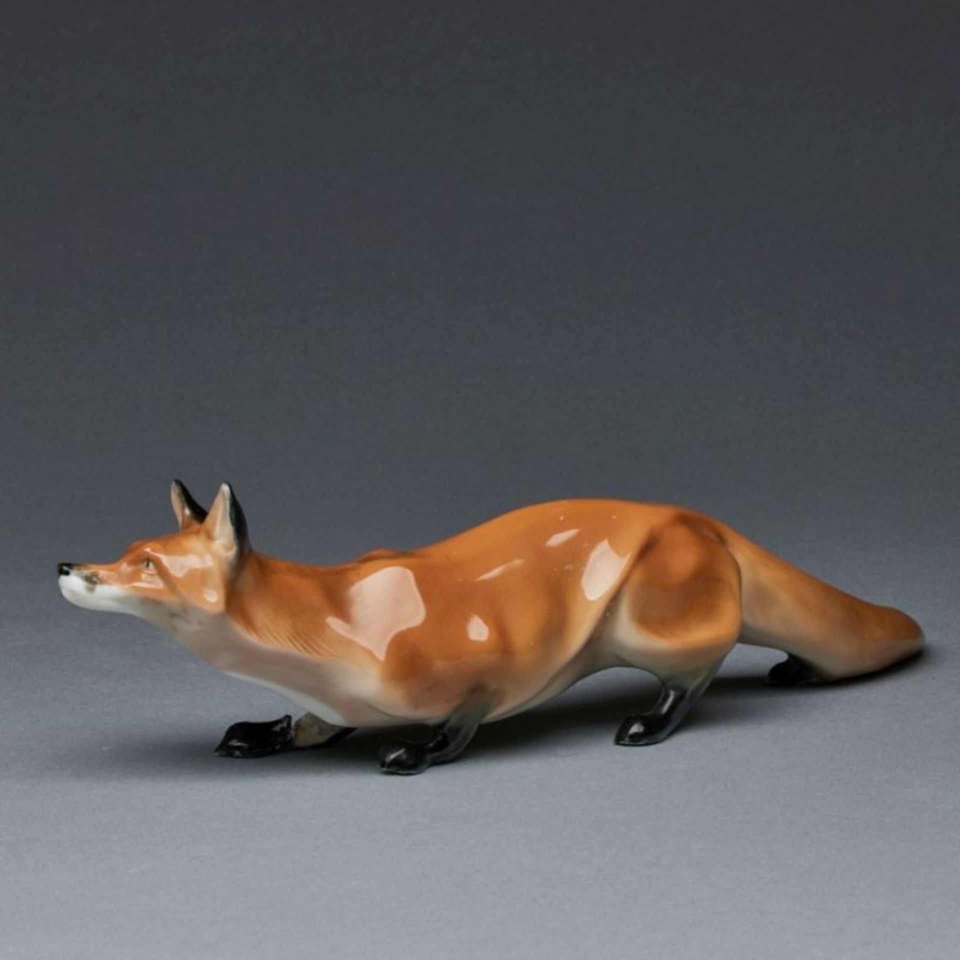 Fuchs, schleichend - Paul Walther. Meissen 1924-1934. - Bild 2 aus 2