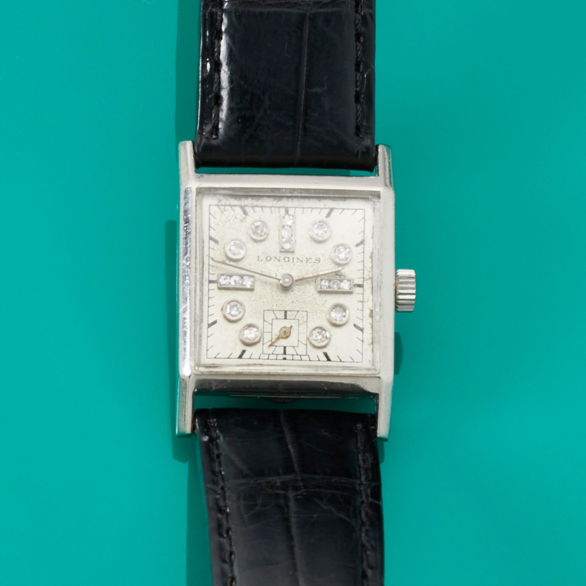 Longines-Armbanduhr - Vintage um 1945