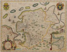 S. Rogeri, E. S. v. Hamersveldt, 18. Jahrhundert, Karte von Friesland
