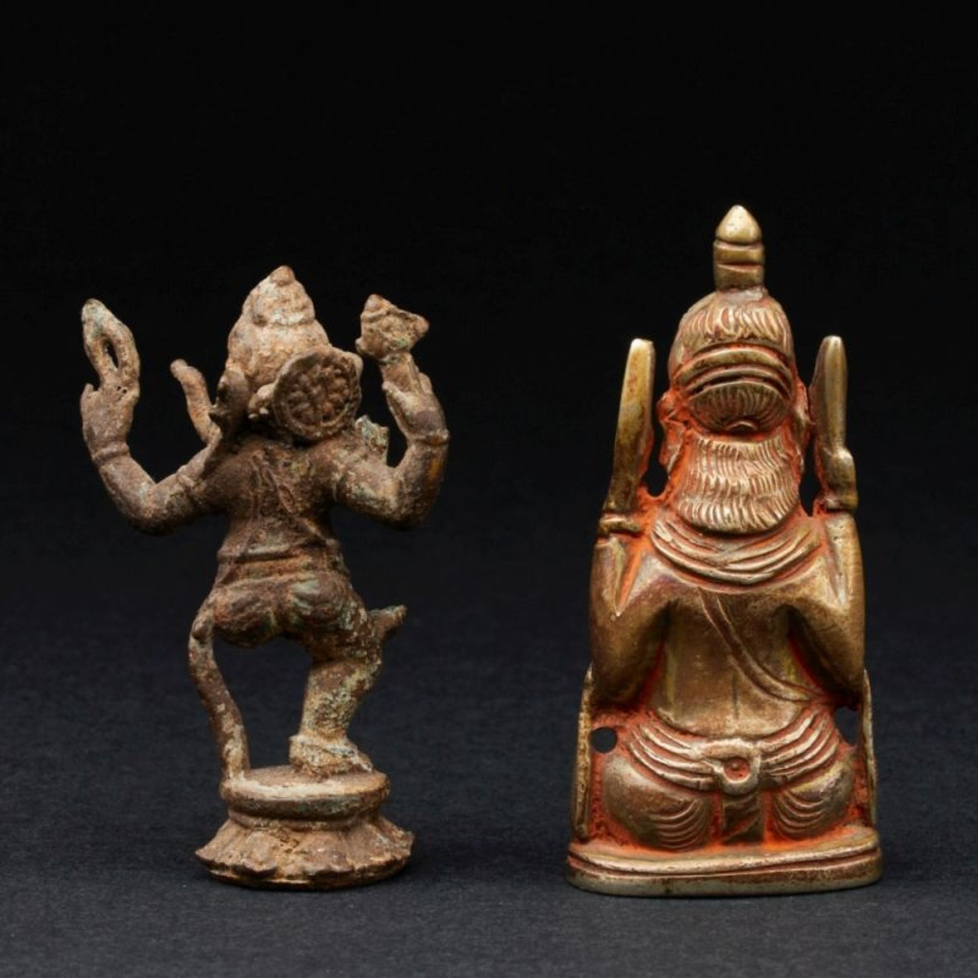 Zwei Figuren des Ganesha, Indien - Bild 3 aus 3