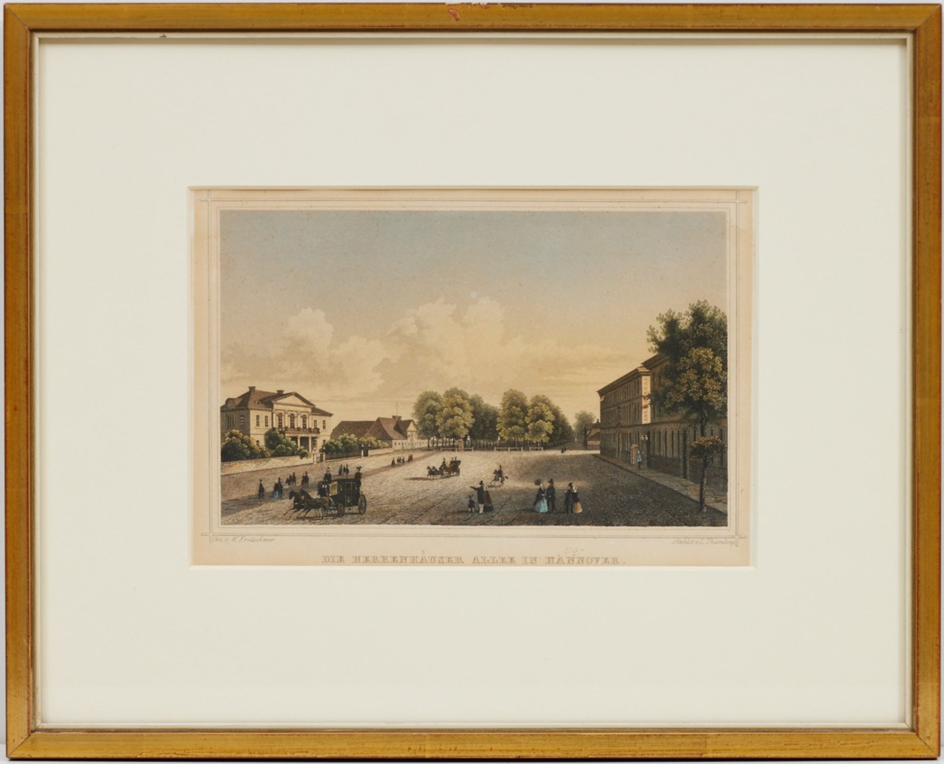 8 Stiche mit Hannover-Ansichten, Deutschland, 19. Jahrhundert / um 1900. - Bild 9 aus 17