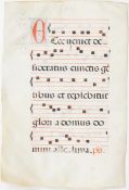 Antiphonar Blatt, um 1500