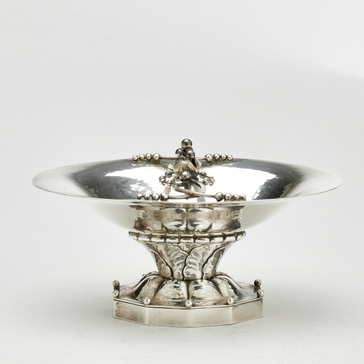 Seltene Jugendstil Schale Georg Jensen