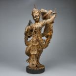 Thailändische Tempeltänzer-Figur