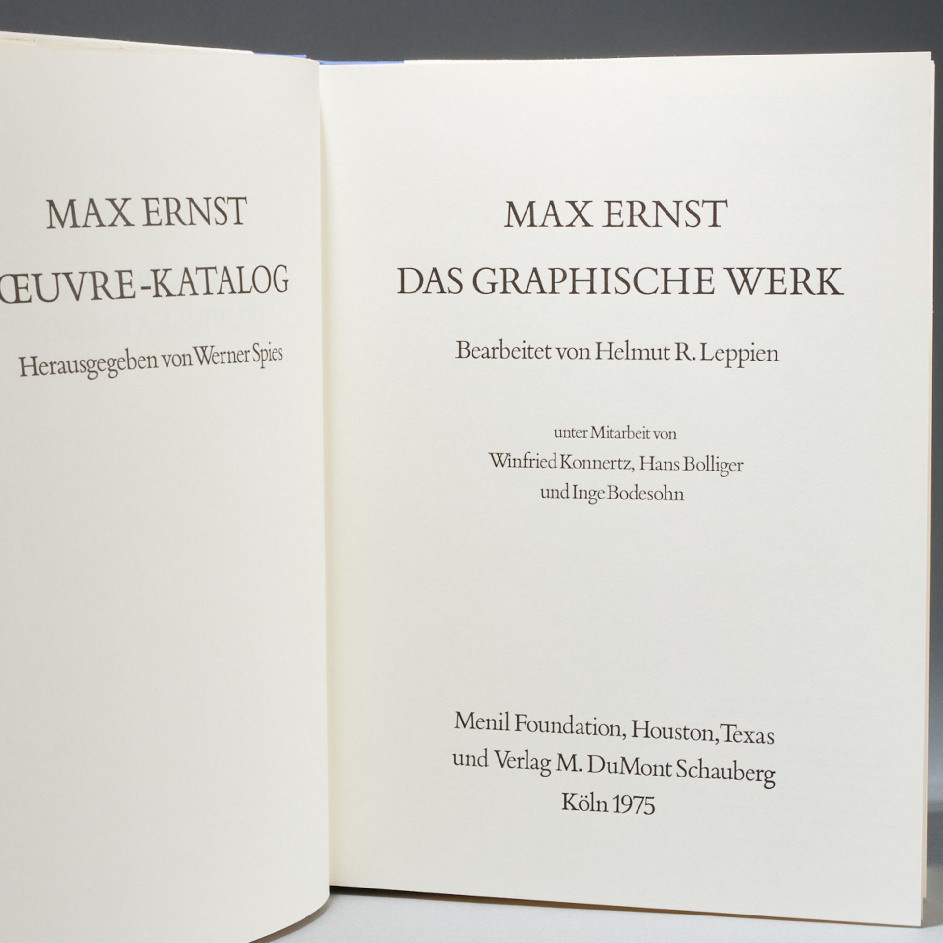 Max Ernst. Das graphische Werk. - Bild 2 aus 3