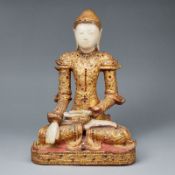 Sitzende Buddha-Statue