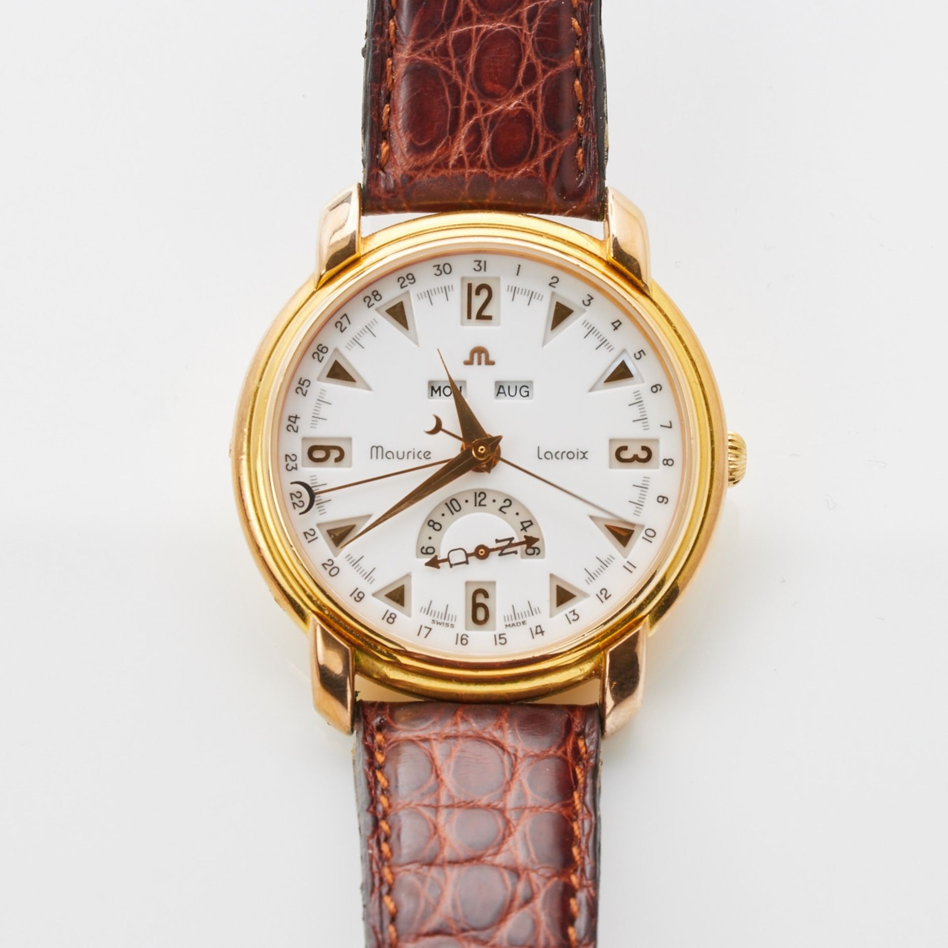 Maurice-Lacroix Armbanduhr als Chronometer