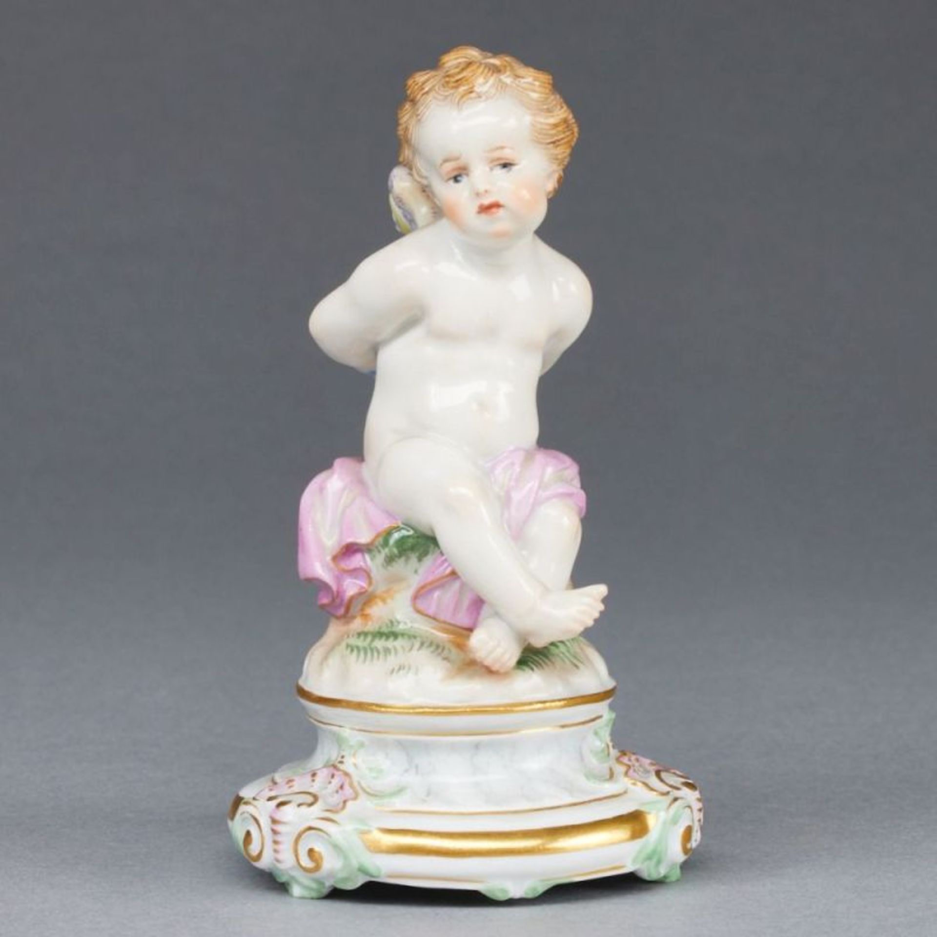 Amor, gefesselt - Heinrich Schwabe. Meissen um 1880. - Image 2 of 3