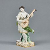 Allegorie Die Musik. Meissen 1850-1924.