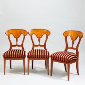 8 Biedermeier Stühle