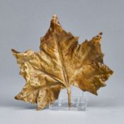 Bronze Ahornblatt