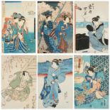 Utagawa Kunisada und Utagawa Toyokuni IV