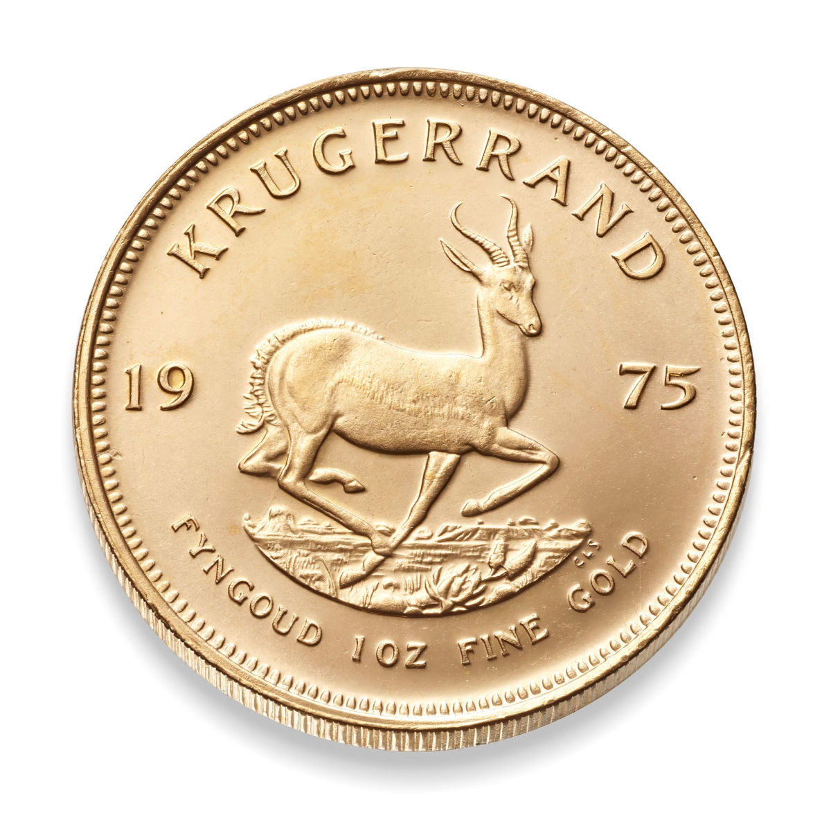 South African gold coin