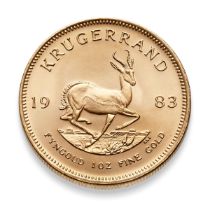 Südafrikanische Goldmünze