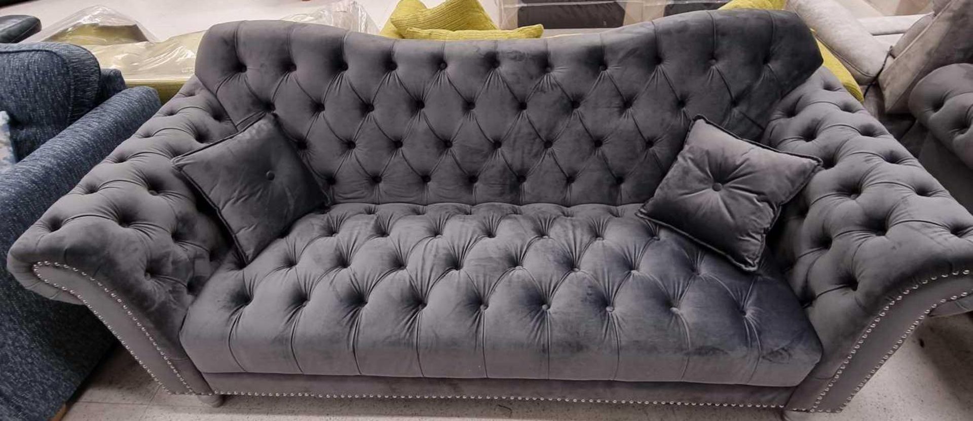 BRAND NEW Dior Chesterfield 3 seater sofa. RRP: £999