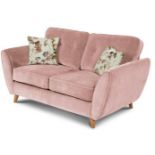 BRAND NEW Olivia 2 seater sofa in pink. RRP: £699