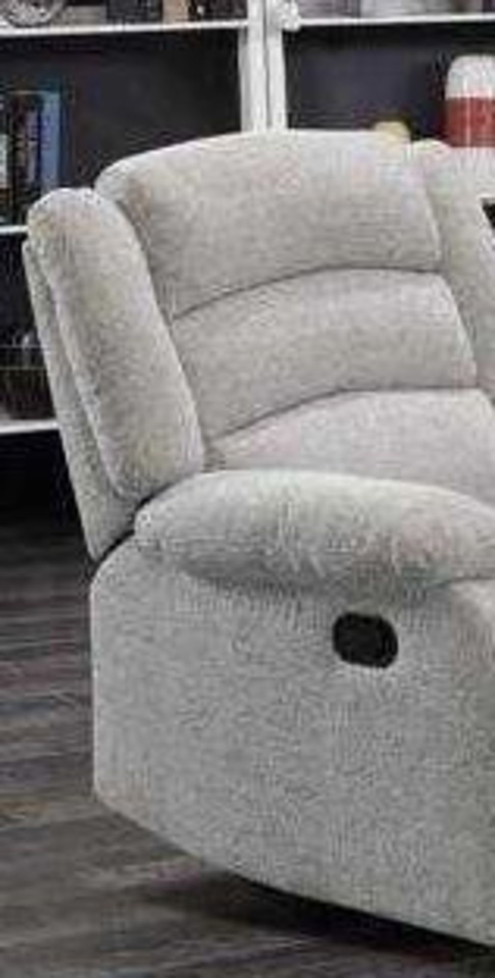 BRAND NEW fabric Malaga 1 seater manual recliner chair. RRP:£399 - Image 2 of 2