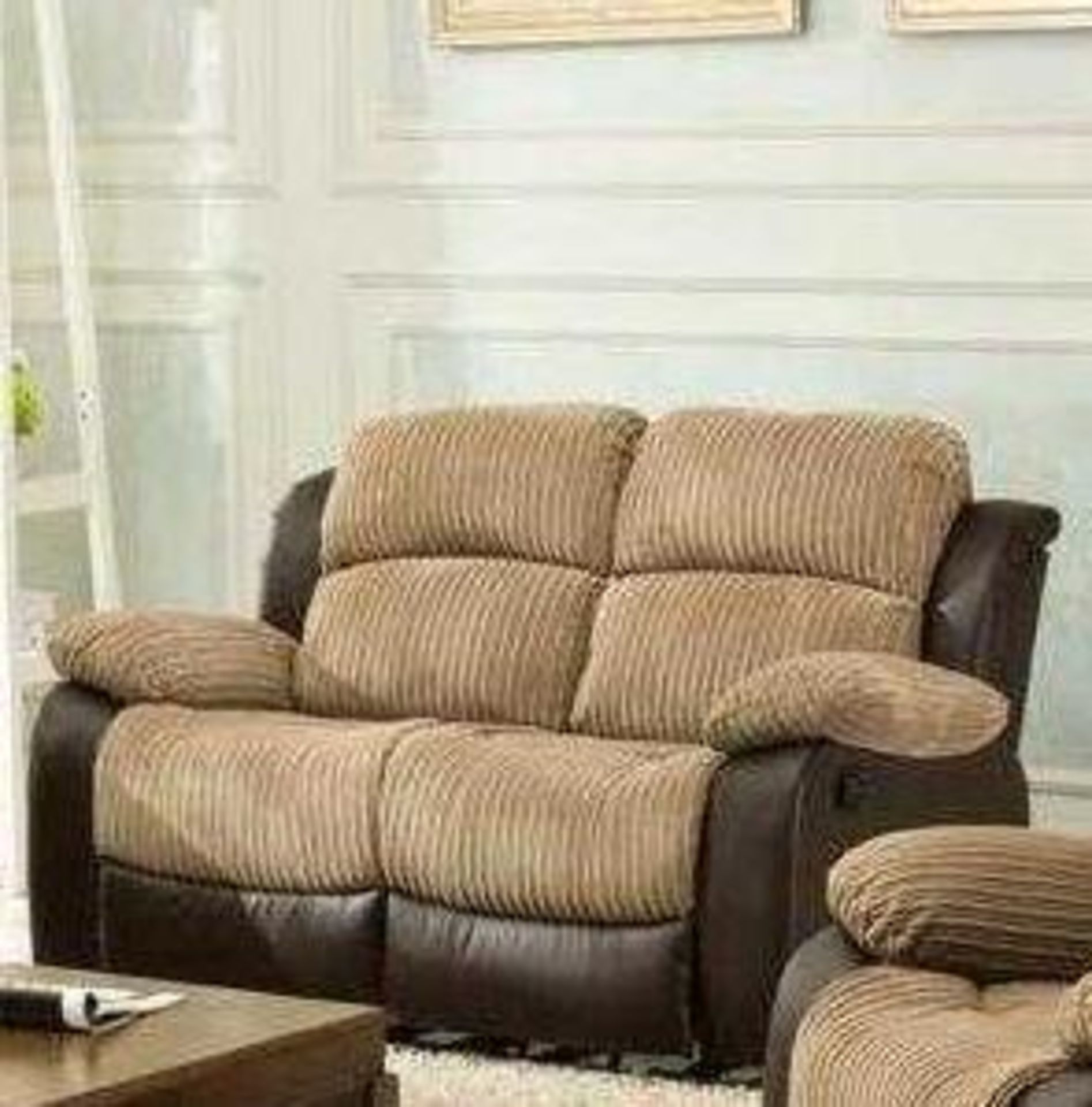 BRAND NEW California 3 + 2 seater manual recliner suite. RRP:£1,599 - Image 3 of 3