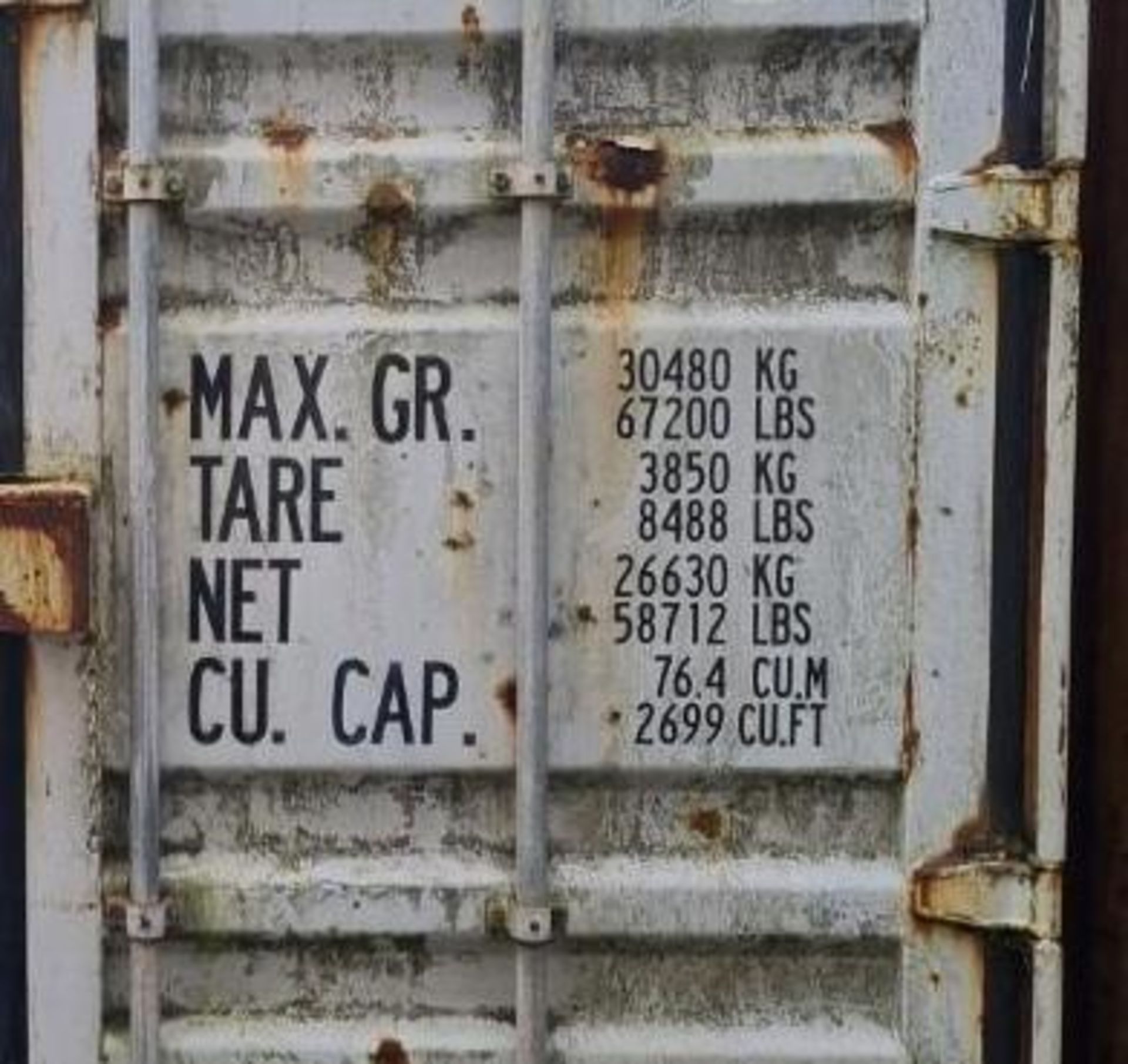 *NO VAT ON HAMMER* 40ft shipping container - Image 2 of 3