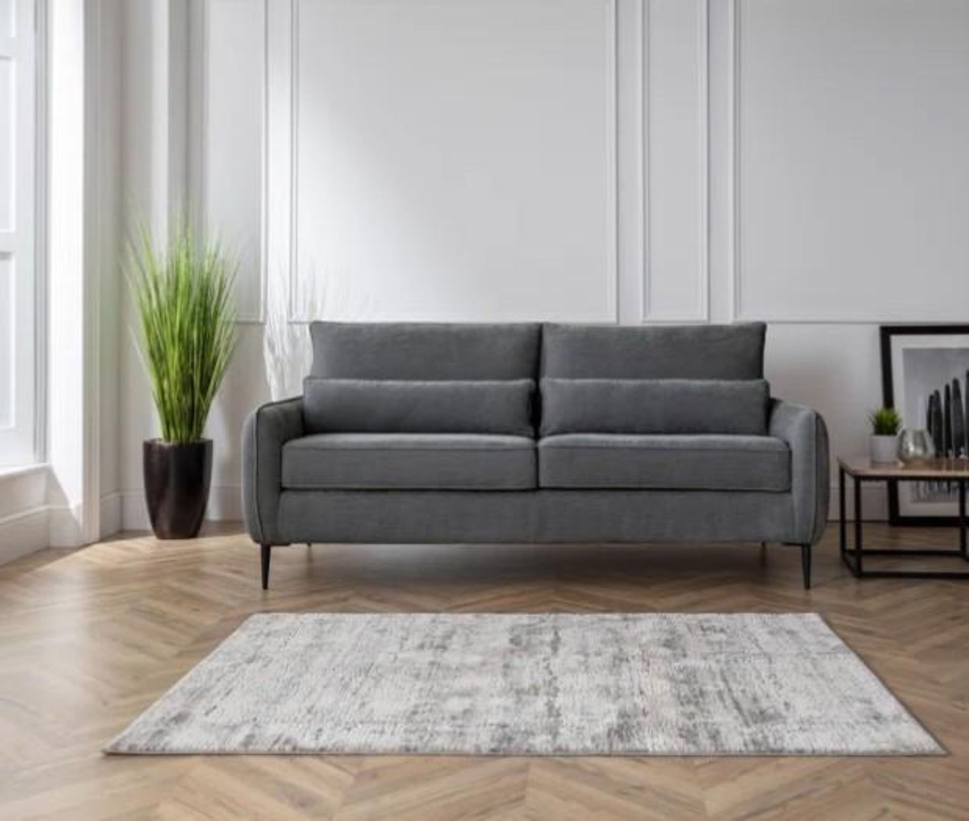 Brand new Boxed 3 Seater Rhonda Sofa in Charcoal