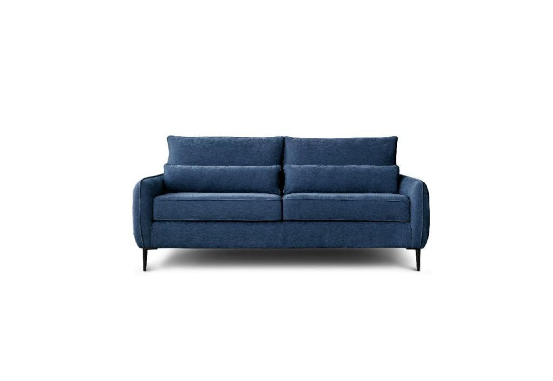 Brand new Boxed 3 Seater Rhonda Sofa in Navy - Image 3 of 3