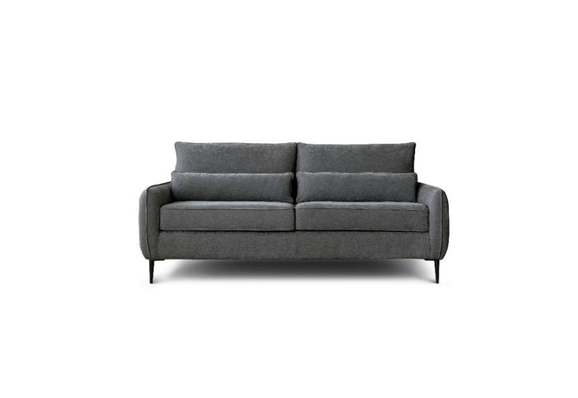 Brand new Boxed 3 Seater Rhonda Sofa in Charcoal - Image 3 of 3