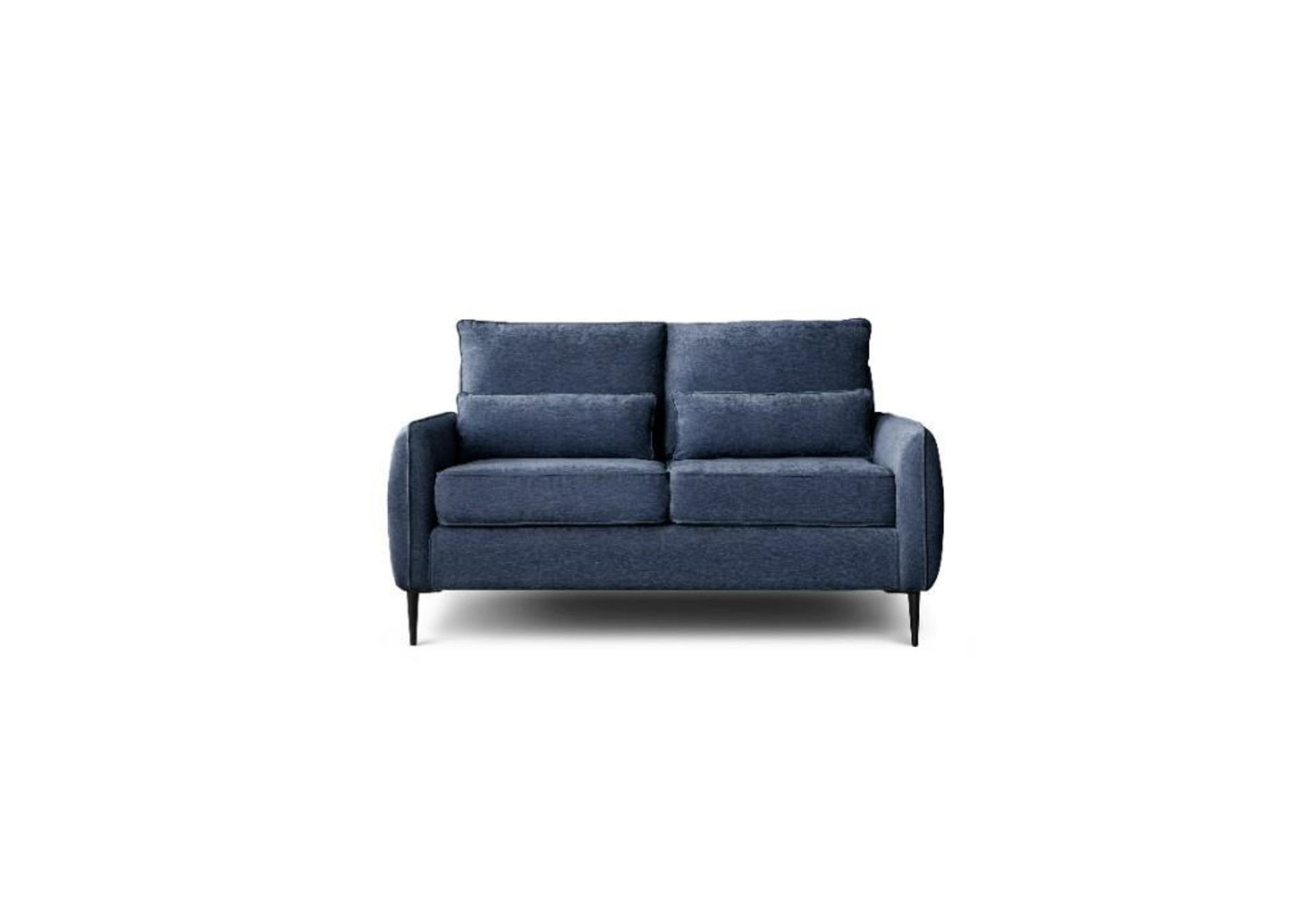 Brand new Boxed 2 Seater Rhonda Sofa in Navy - Image 3 of 3