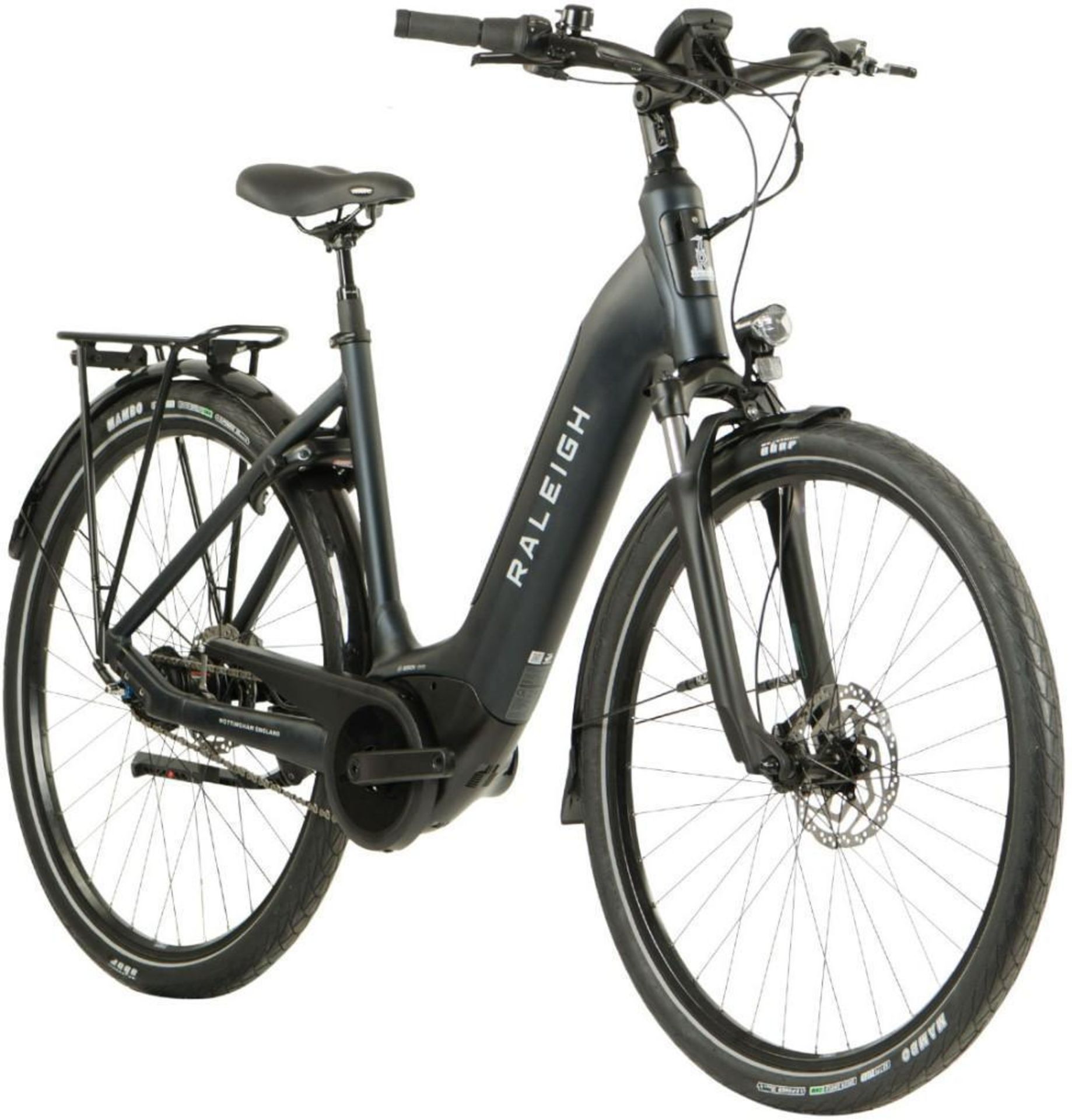 BRAND NEW! Raleigh Motus GT Lowstep hub electric hybrid bike in black boxed. Size 41cm RRP: £2,599.